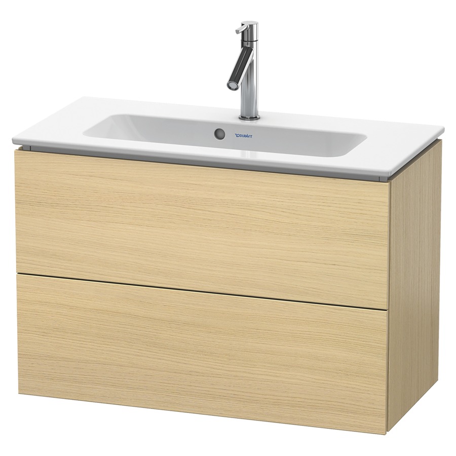 Élément inférieur L-CUBE
82,0 x 55,0 x 39,1 cm
élément à 2 tiroirs, pour
lavabo Me by Starck 211 380