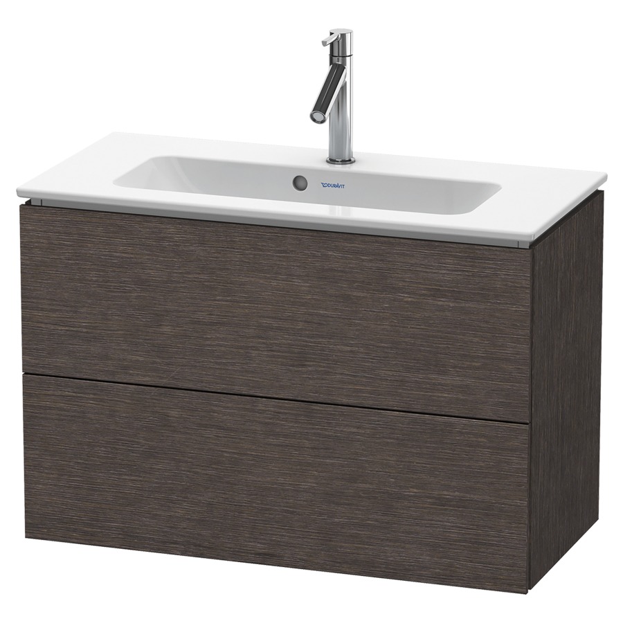 Élément inférieur L-CUBE
82,0 x 55,0 x 39,1 cm
élément à 2 tiroirs, pour
lavabo Me by Starck 211 380