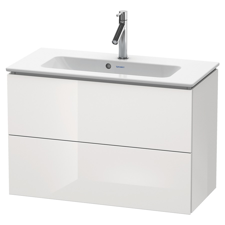 Élément inférieur L-CUBE
82,0 x 55,0 x 39,1 cm
élément à 2 tiroirs, pour
lavabo Me by Starck 211 380