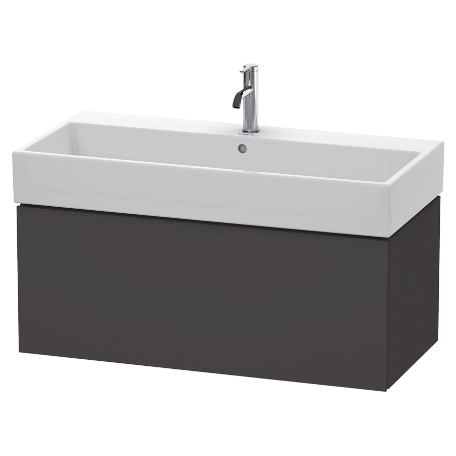 Élément inférieur L-CUBE
98,4 x 39,4 x 45,9 cm
élément à 1 tiroir, pour
lavabo Vero Air 212 387-390