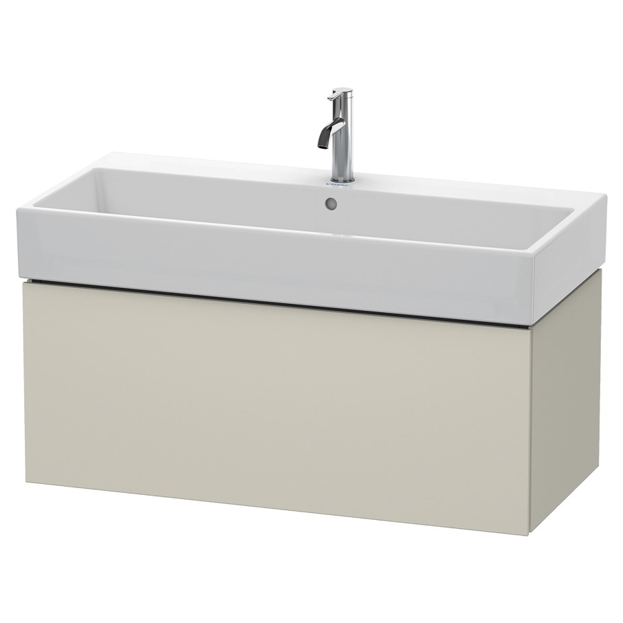 Élément inférieur L-CUBE
98,4 x 39,4 x 45,9 cm
élément à 1 tiroir, pour
lavabo Vero Air 212 387-390