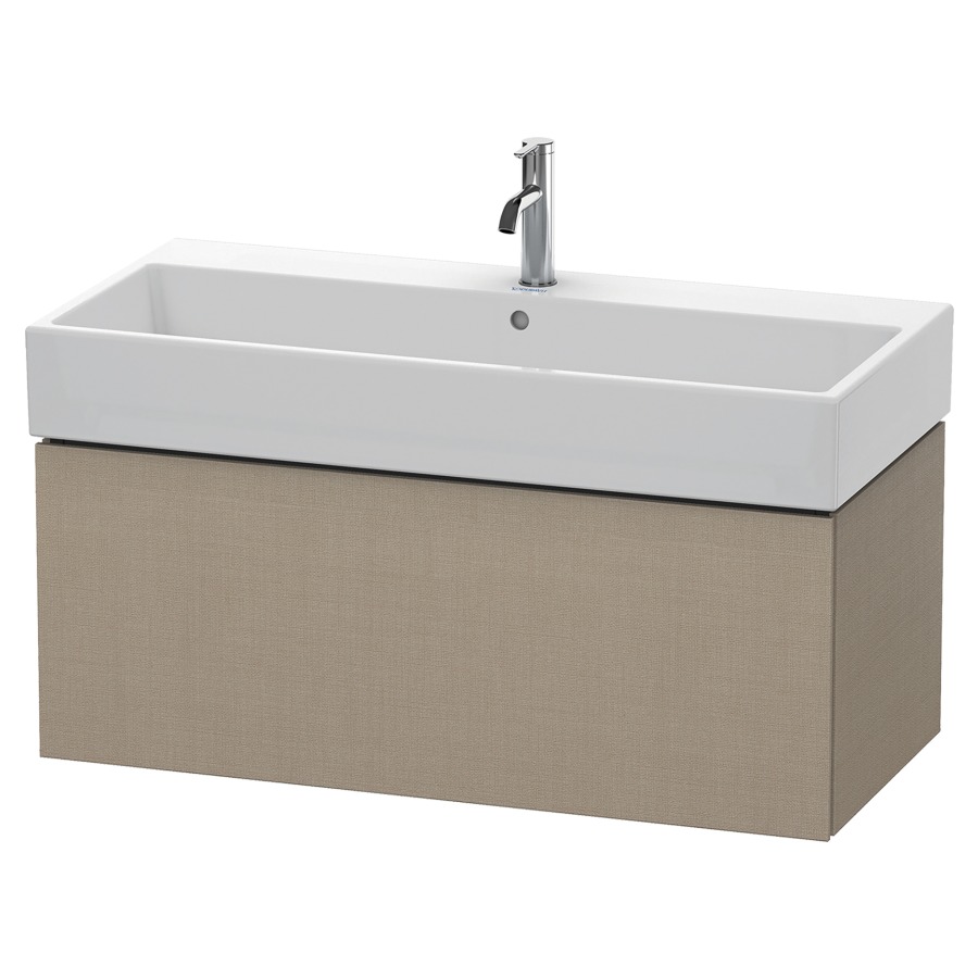 Élément inférieur L-CUBE
98,4 x 39,4 x 45,9 cm
élément à 1 tiroir, pour
lavabo Vero Air 212 387-390