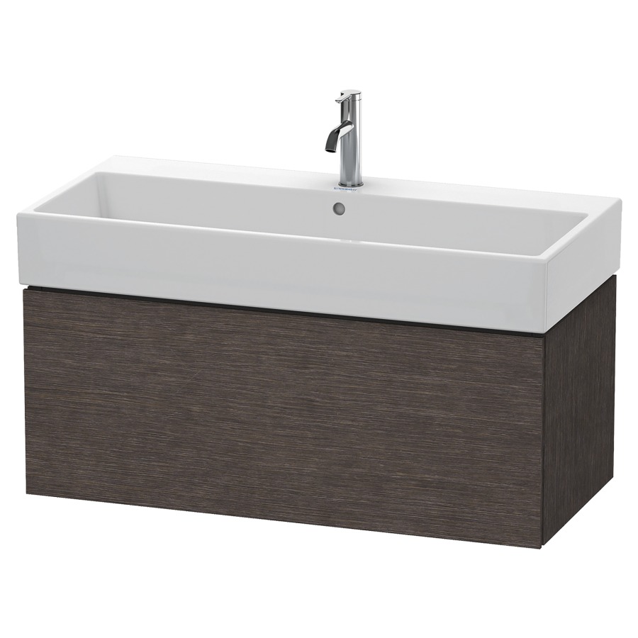 Élément inférieur L-CUBE
98,4 x 39,4 x 45,9 cm
élément à 1 tiroir, pour
lavabo Vero Air 212 387-390