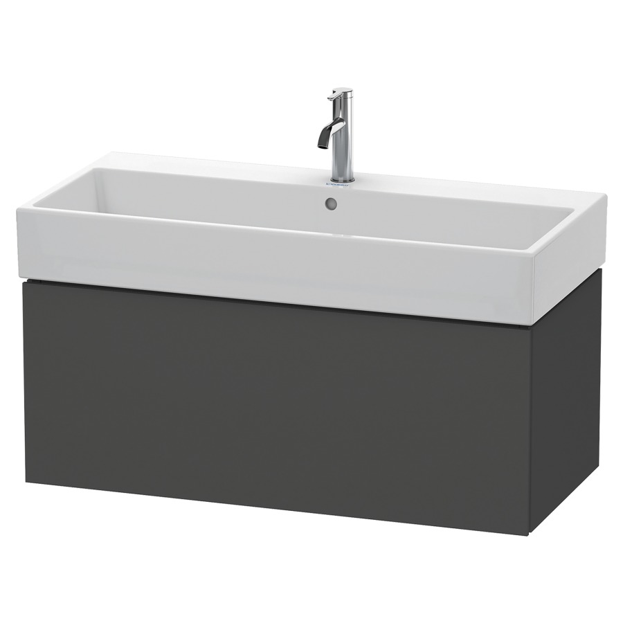 Élément inférieur L-CUBE
98,4 x 39,4 x 45,9 cm
élément à 1 tiroir, pour
lavabo Vero Air 212 387-390