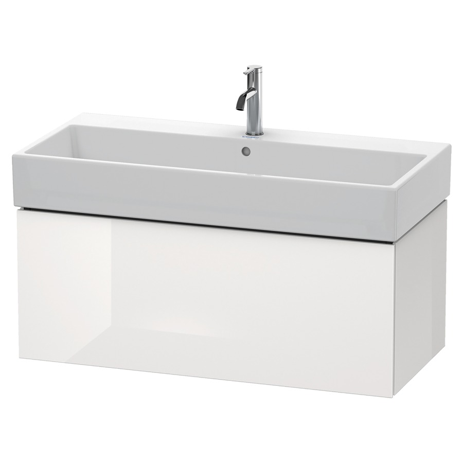 Élément inférieur L-CUBE
98,4 x 39,4 x 45,9 cm
élément à 1 tiroir, pour
lavabo Vero Air 212 387-390