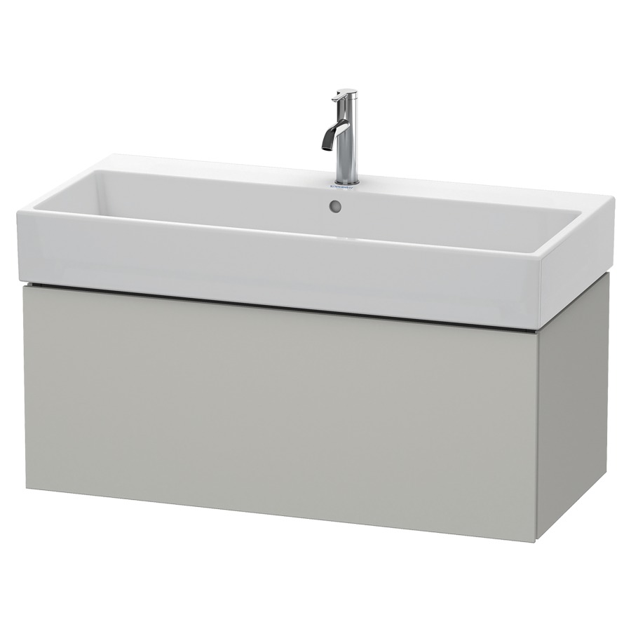 Élément inférieur L-CUBE
98,4 x 39,4 x 45,9 cm
élément à 1 tiroir, pour
lavabo Vero Air 212 387-390