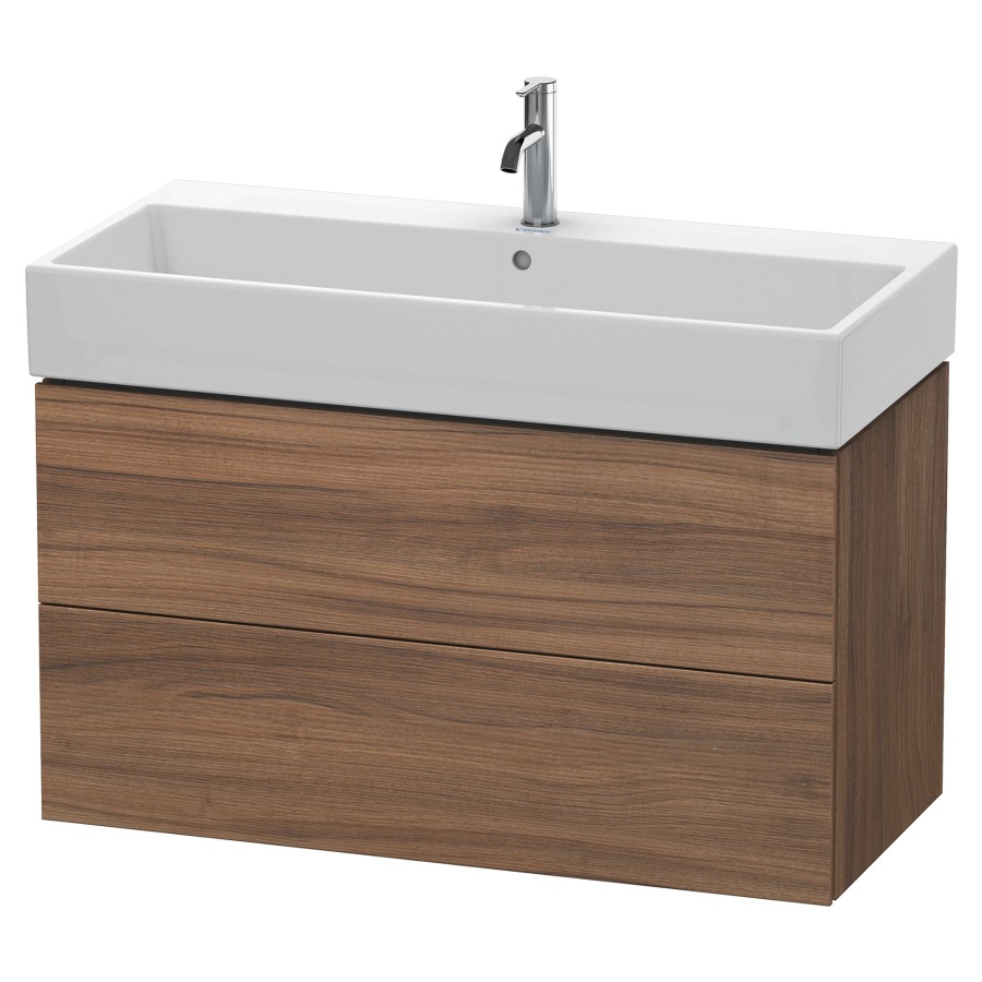 Élément inférieur L-CUBE
98,4 x 54,4 x 45,9 cm
élément à 2 tiroirs, pour
lavabo Vero Air 212 387-390