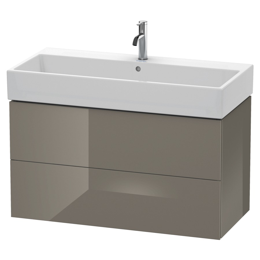 Élément inférieur L-CUBE
98,4 x 54,4 x 45,9 cm
élément à 2 tiroirs, pour
lavabo Vero Air 212 387-390
