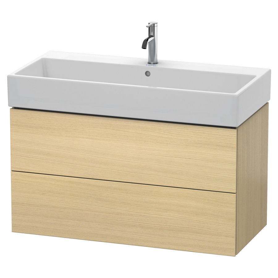 Élément inférieur L-CUBE
98,4 x 54,4 x 45,9 cm
élément à 2 tiroirs, pour
lavabo Vero Air 212 387-390