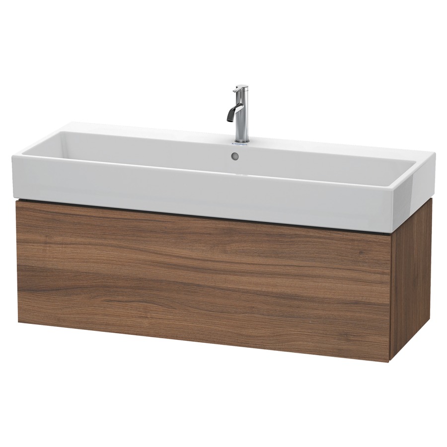 Élément inférieur L-CUBE
118,4 x 39,4 x 45,9 cm
élément à 1 tiroir, pour
lavabo Vero Air 212 391-394