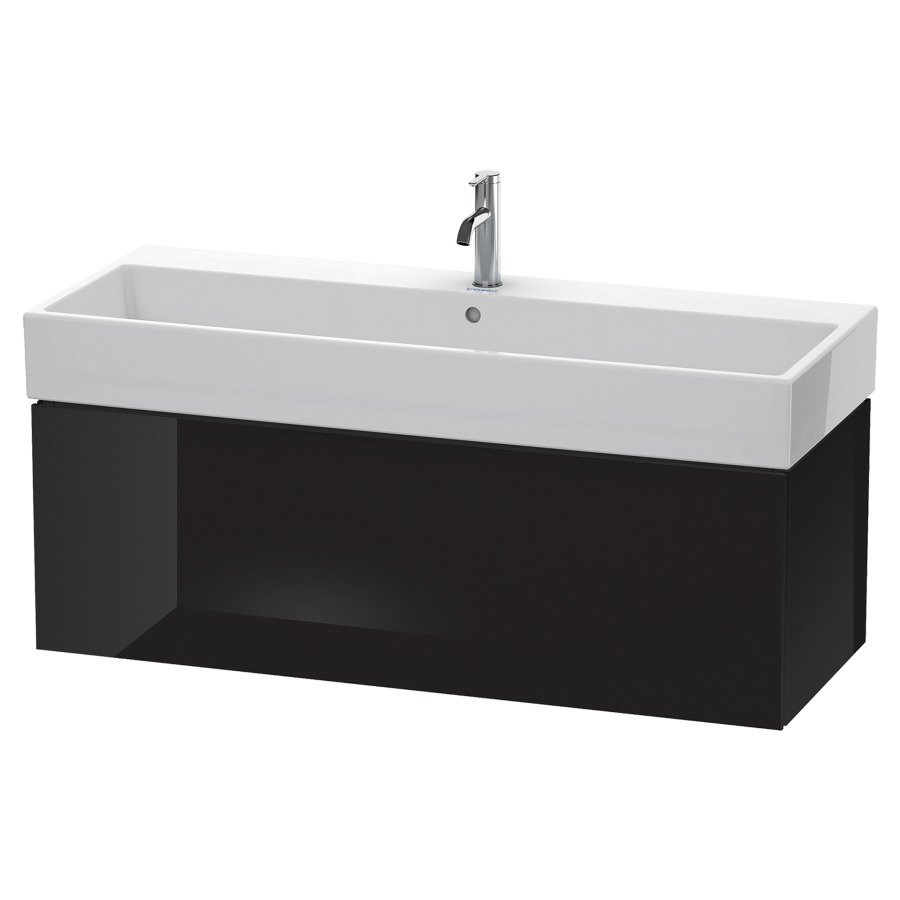 Élément inférieur L-CUBE
118,4 x 39,4 x 45,9 cm
élément à 1 tiroir, pour
lavabo Vero Air 212 391-394