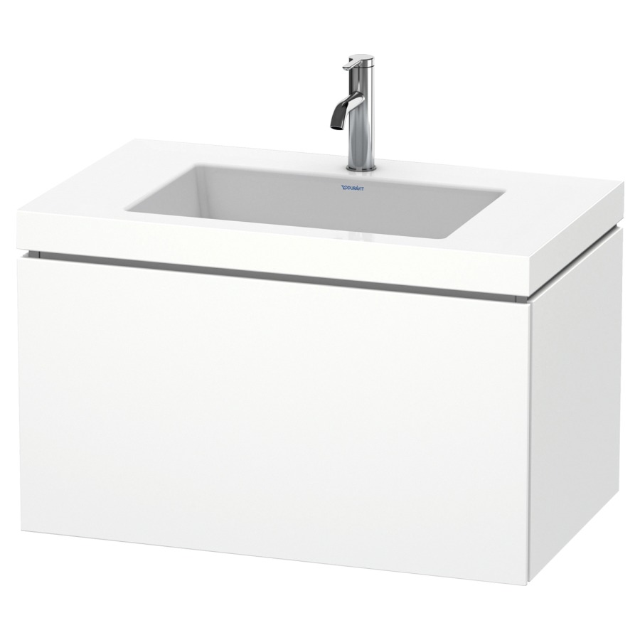 Combination de lavabo L-Cube C-Bonded