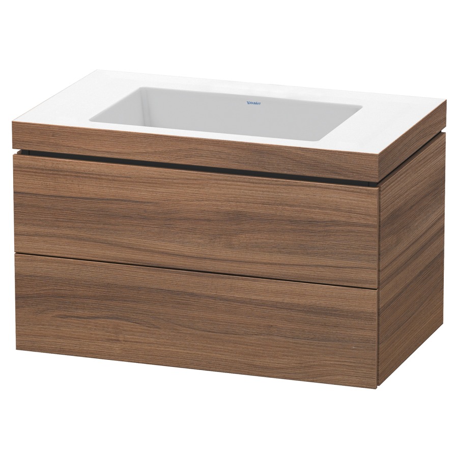 Combination de lavabo L-CUBE
C-BONDED
80,0 x 50,0 x 48,0 cm
élément à 2 tiroirs
avec lavabo Vero Air
80,0 x 48,0 cm, avec siphon
gain de place