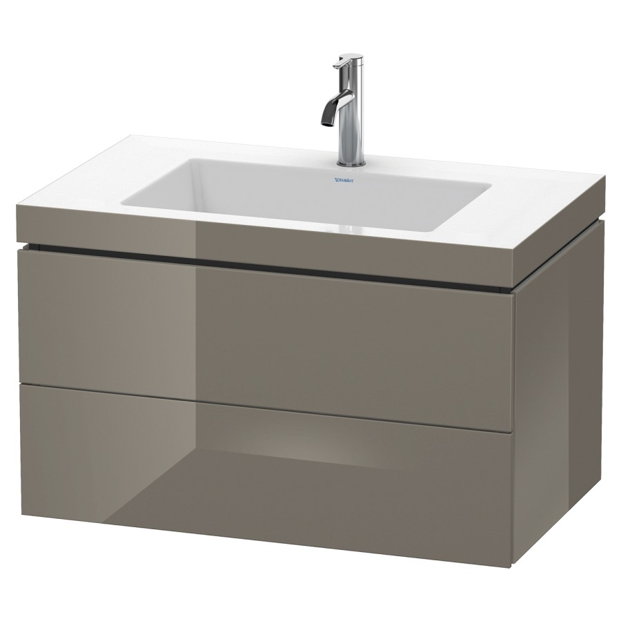 Combination de lavabo L-CUBE
C-BONDED
80,0 x 50,0 x 48,0 cm
élément à 2 tiroirs
avec lavabo Vero Air
80,0 x 48,0 cm, avec siphon
gain de place
