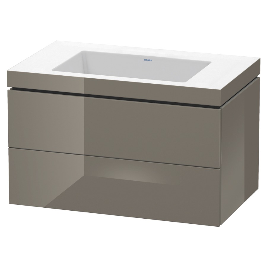 Combination de lavabo L-CUBE
C-BONDED
80,0 x 50,0 x 48,0 cm
élément à 2 tiroirs
avec lavabo Vero Air
80,0 x 48,0 cm, avec siphon
gain de place