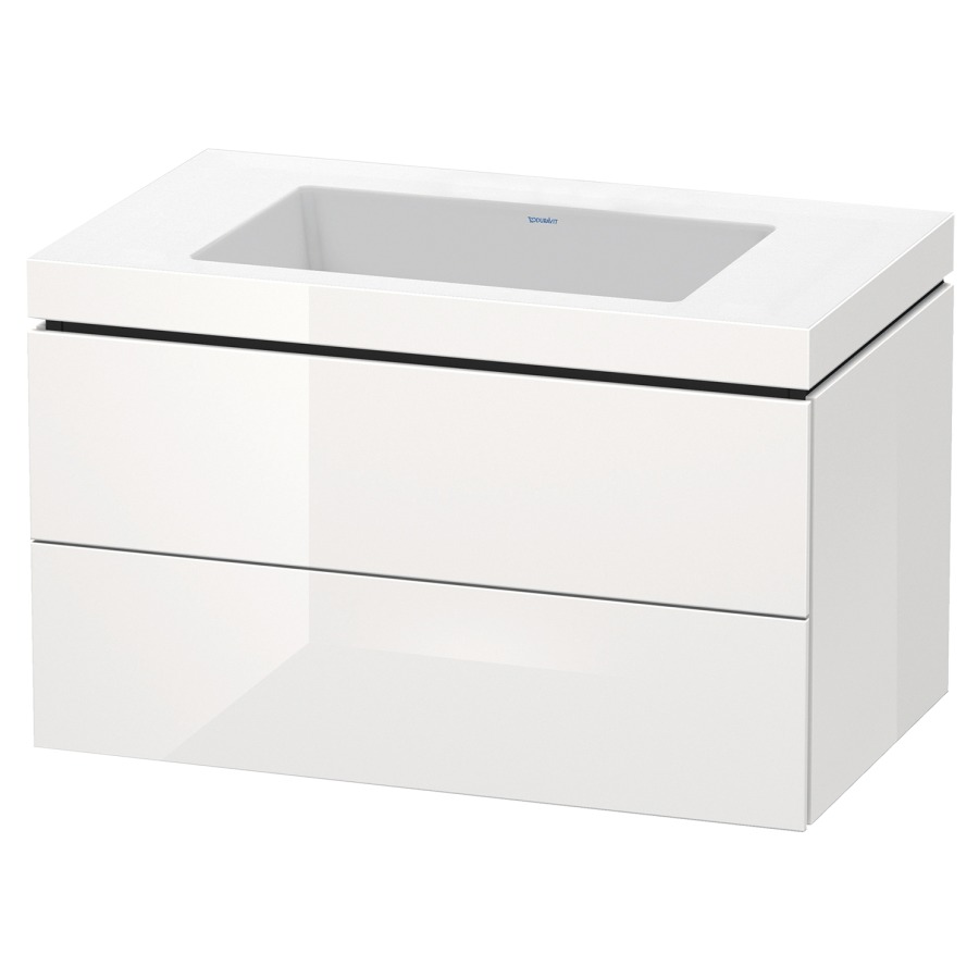 Combination de lavabo L-CUBE
C-BONDED
80,0 x 50,0 x 48,0 cm
élément à 2 tiroirs
avec lavabo Vero Air
80,0 x 48,0 cm, avec siphon
gain de place