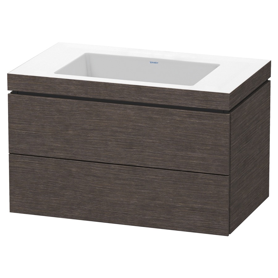 Combination de lavabo L-CUBE
C-BONDED
80,0 x 50,0 x 48,0 cm
élément à 2 tiroirs
avec lavabo Vero Air
80,0 x 48,0 cm, avec siphon
gain de place