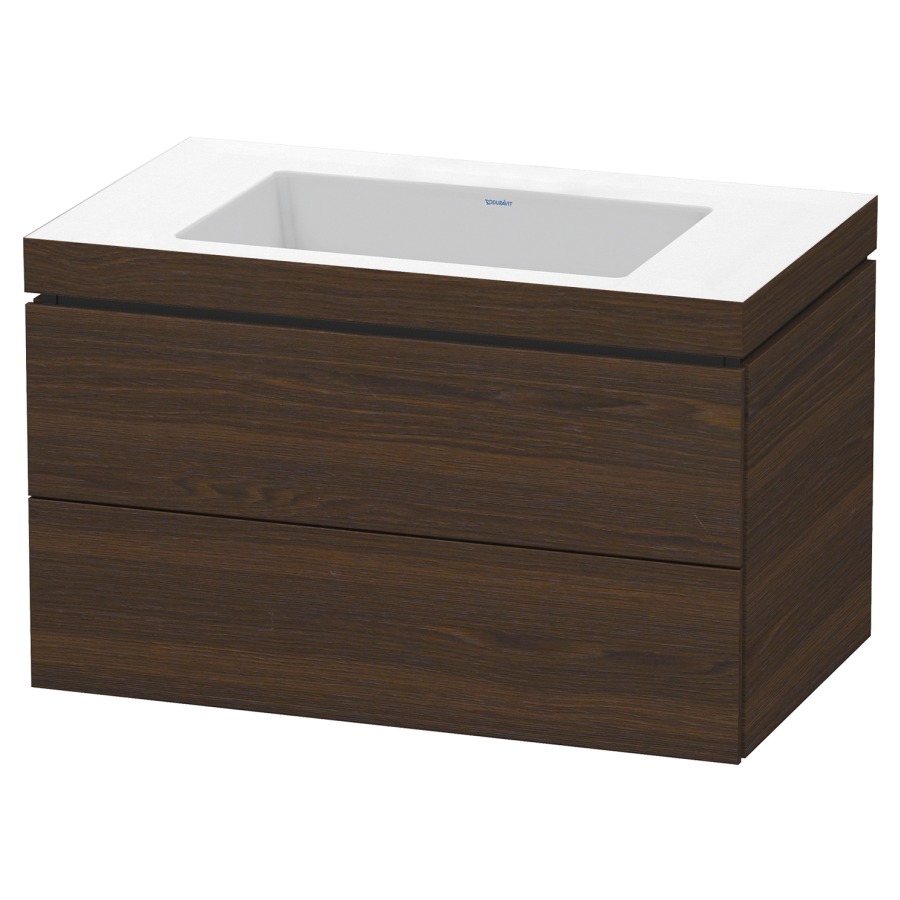 Combination de lavabo L-CUBE
C-BONDED
80,0 x 50,0 x 48,0 cm
élément à 2 tiroirs
avec lavabo Vero Air
80,0 x 48,0 cm, avec siphon
gain de place