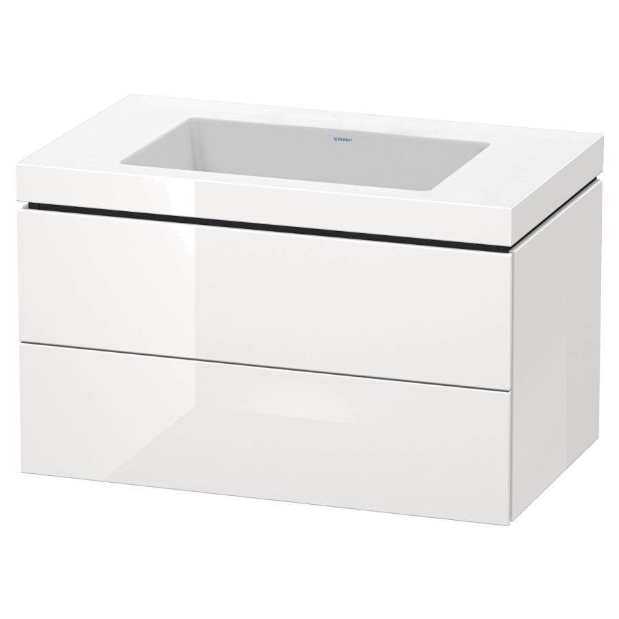 Combination de lavabo L-CUBE
C-BONDED
80,0 x 50,0 x 48,0 cm
élément à 2 tiroirs
avec lavabo Vero Air
80,0 x 48,0 cm, avec siphon
gain de place