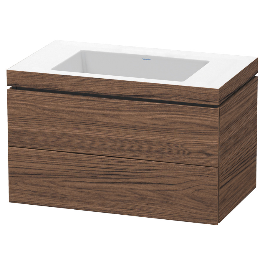 Combination de lavabo L-CUBE
C-BONDED
80,0 x 50,0 x 48,0 cm
élément à 2 tiroirs
avec lavabo Vero Air
80,0 x 48,0 cm, avec siphon
gain de place