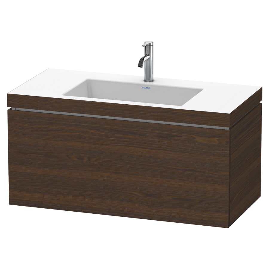 Combination de lavabo L-CUBE
C-BONDED
100,0 x 50,0 x 48,0 cm
élément à 1 tiroir
avec lavabo Vero Air
100,0 x 48,0 cm, avec siphon
gain de place