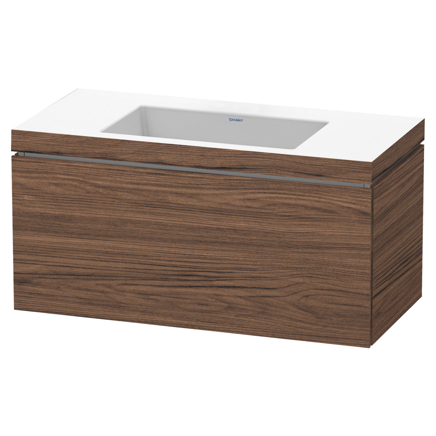 Combination de lavabo L-CUBE
C-BONDED
100,0 x 50,0 x 48,0 cm
élément à 1 tiroir
avec lavabo Vero Air
100,0 x 48,0 cm, avec siphon
gain de place