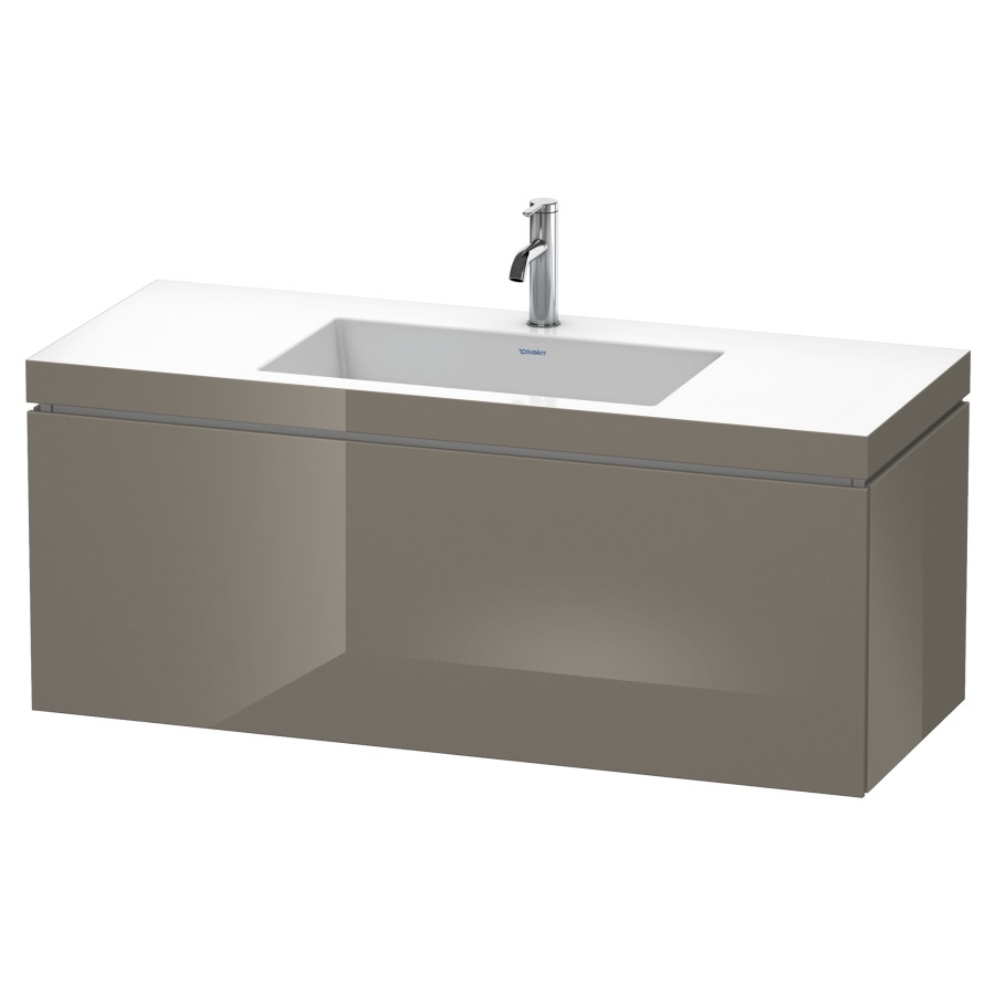 Combination de lavabo L-CUBE
C-BONDED
120,0 x 50,0 x 48,0 cm
élément à 1 tiroir
avec lavabo Vero Air
120,0 x 48,0 cm, avec siphon
gain de place