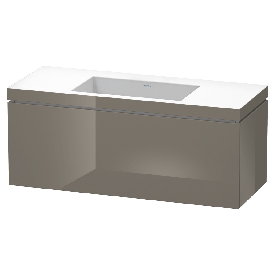 Combination de lavabo L-CUBE
C-BONDED
120,0 x 50,0 x 48,0 cm
élément à 1 tiroir
avec lavabo Vero Air
120,0 x 48,0 cm, avec siphon
gain de place