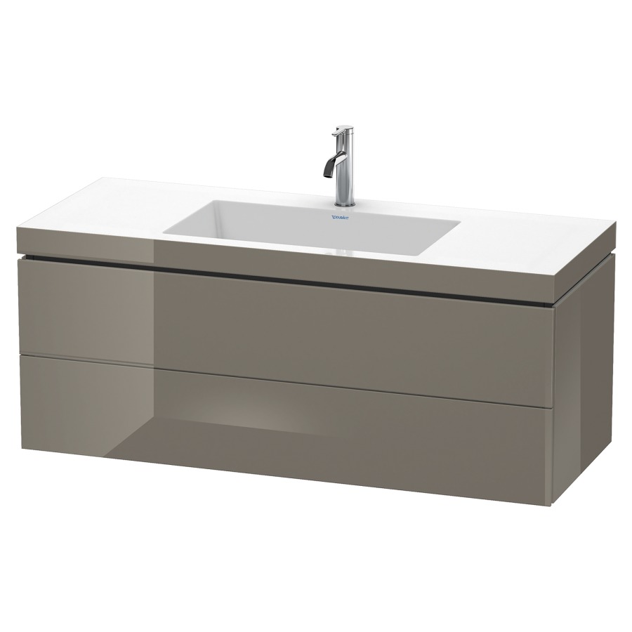 Combination de lavabo L-CUBE
C-BONDED
120,0 x 50,0 x 48,0 cm
élément à 2 tiroirs
avec lavabo Vero Air
120,0 x 48,0 cm, avec siphon
gain de place