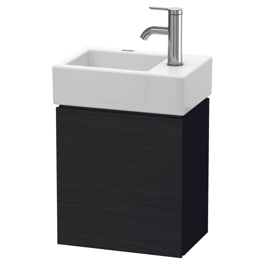 Élément inférieur L-CUBE
36,4 x 40,0 x 24,1 cm
armoire de tablette, 1 porte
charnière à droite
pour lave-mains 212 167