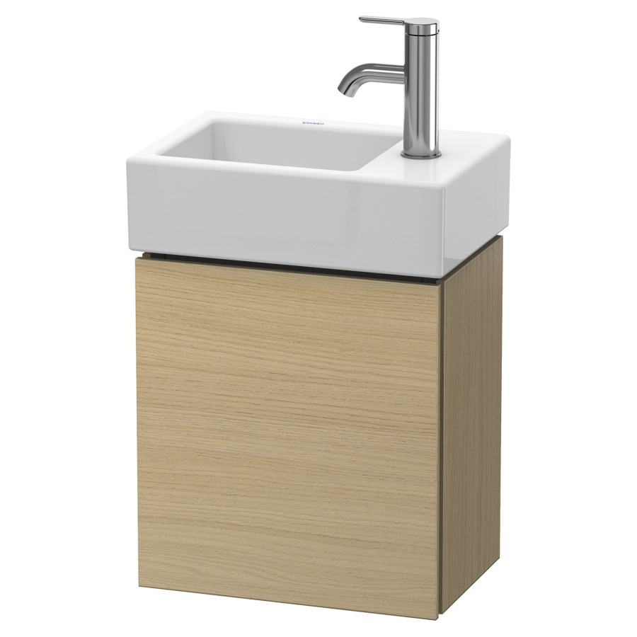 Élément inférieur L-CUBE
36,4 x 40,0 x 24,1 cm
armoire de tablette, 1 porte
charnière à droite
pour lave-mains 212 167