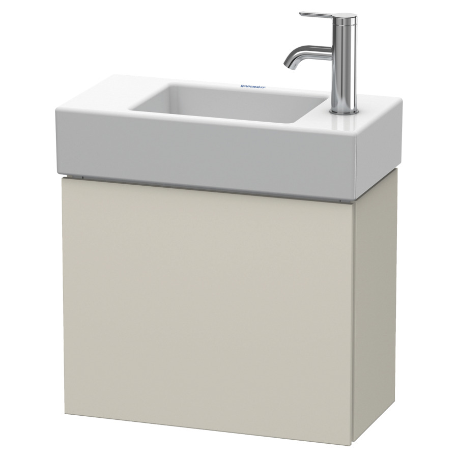 Élément inférieur L-CUBE
48,0 x 40,0 x 24,0 cm
armoire de tablette, 1 porte
charnière à droite
pour lave-mains 212 168