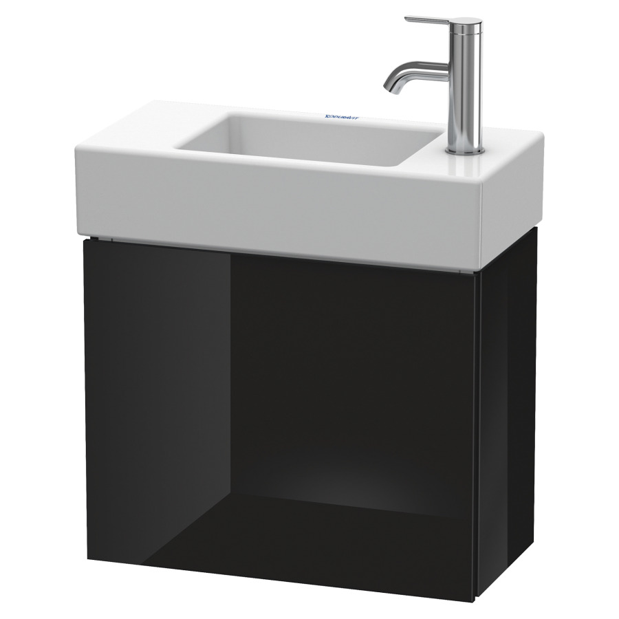 Élément inférieur L-CUBE
48,0 x 40,0 x 24,0 cm
armoire de tablette, 1 porte
charnière à droite
pour lave-mains 212 168