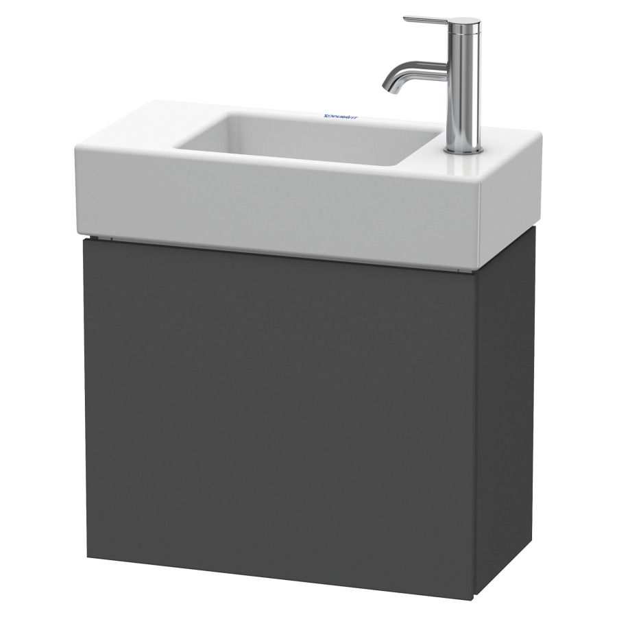 Élément inférieur L-CUBE
48,0 x 40,0 x 24,0 cm
armoire de tablette, 1 porte
charnière à droite
pour lave-mains 212 168