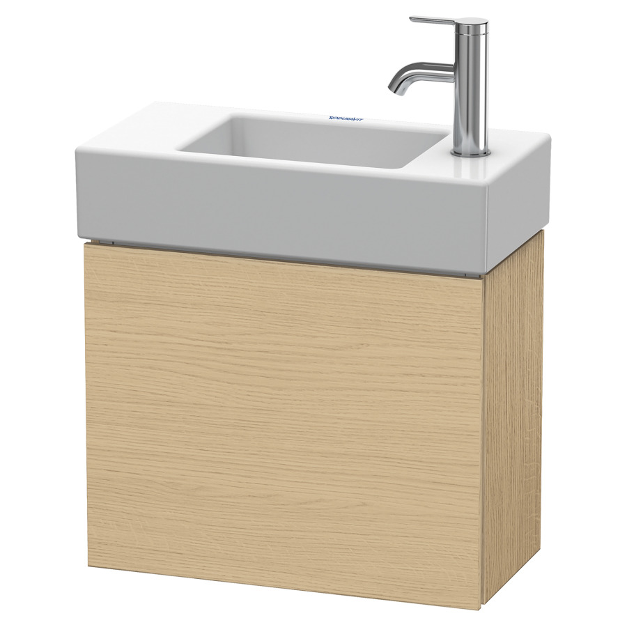 Élément inférieur L-CUBE
48,0 x 40,0 x 24,0 cm
armoire de tablette, 1 porte
charnière à droite
pour lave-mains 212 168