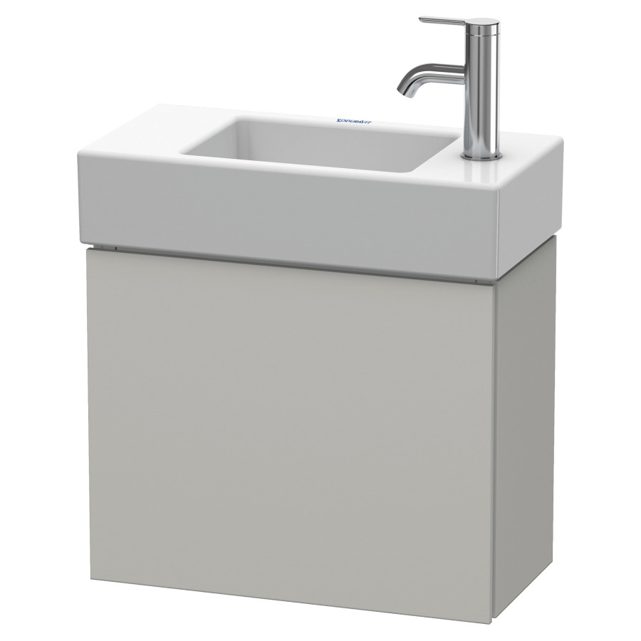 Élément inférieur L-CUBE
48,0 x 40,0 x 24,0 cm
armoire de tablette, 1 porte
charnière à droite
pour lave-mains 212 168