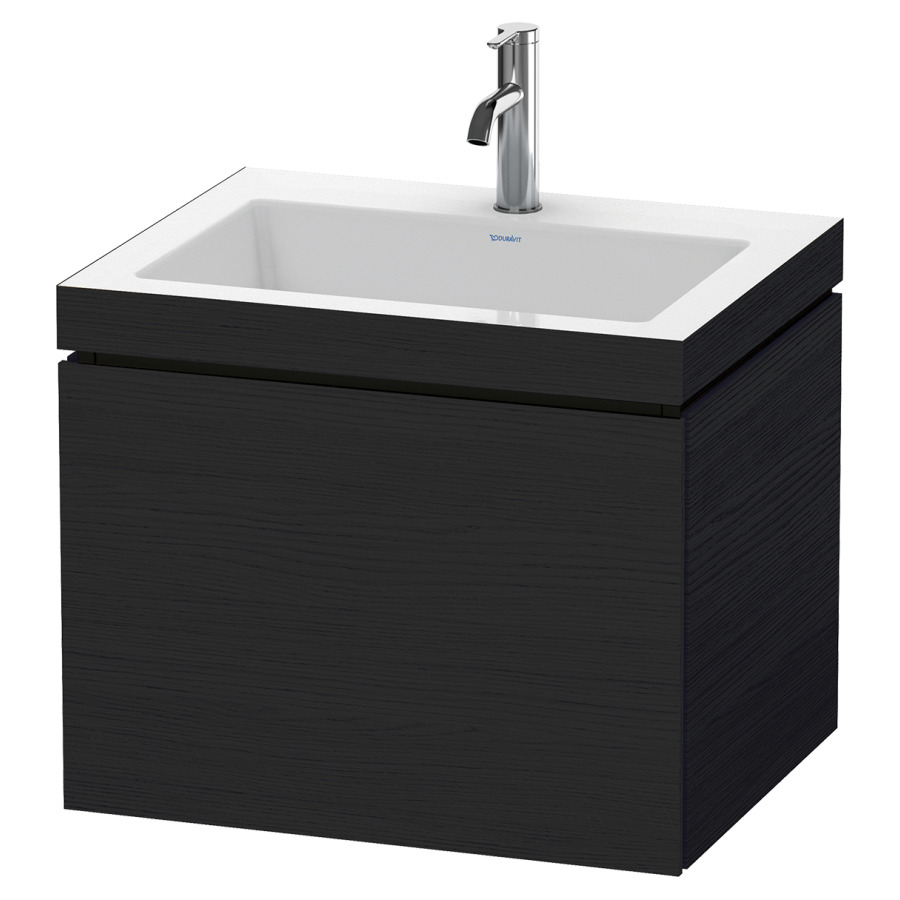 Combination de lavabo L-CUBE
C-BONDED
60,0 x 50,0 x 48,0 cm
élément à 1 tiroir
avec lavabo