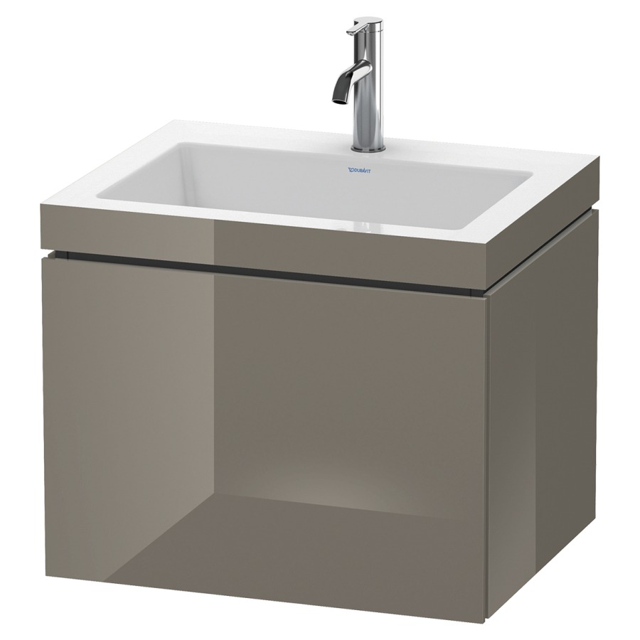 Combination de lavabo L-CUBE
C-BONDED
60,0 x 50,0 x 48,0 cm
élément à 1 tiroir
avec lavabo