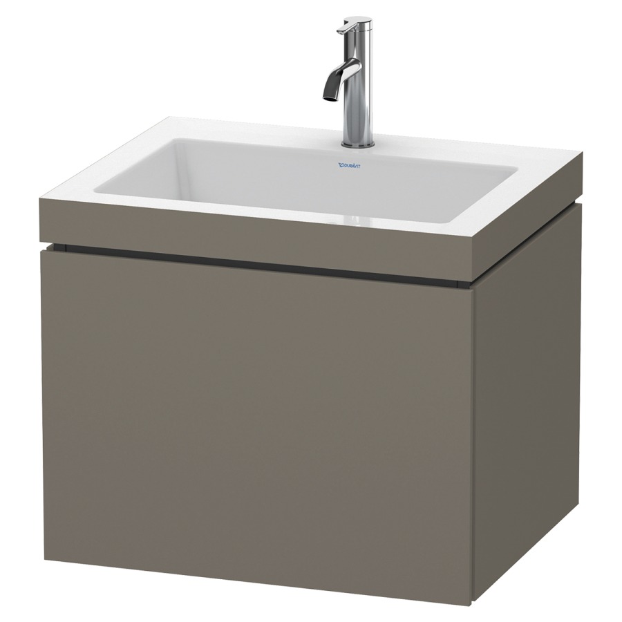 Combination de lavabo L-CUBE
C-BONDED
60,0 x 50,0 x 48,0 cm
élément à 1 tiroir
avec lavabo