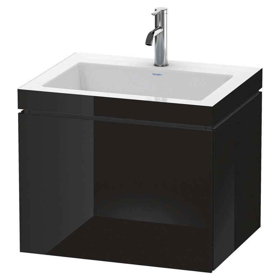 Combination de lavabo L-CUBE
C-BONDED
60,0 x 50,0 x 48,0 cm
élément à 1 tiroir
avec lavabo
