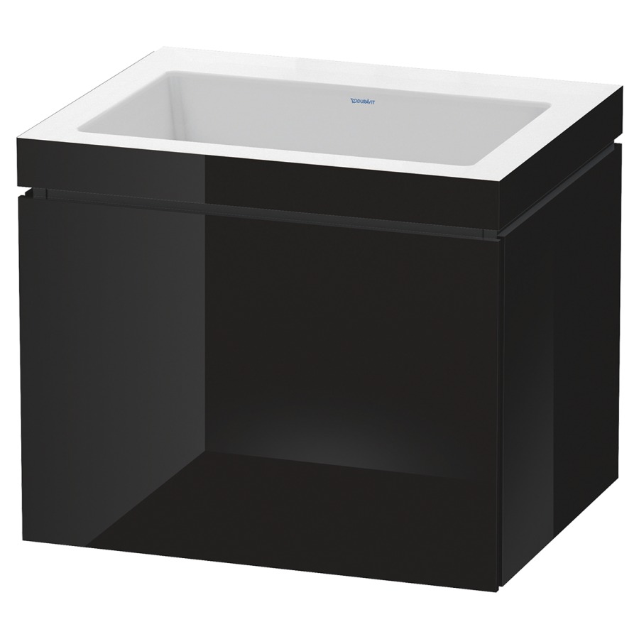 Combination de lavabo L-CUBE
C-BONDED
60,0 x 50,0 x 48,0 cm
élément à 1 tiroir
avec lavabo