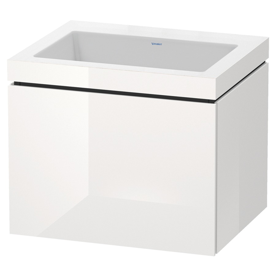 Combination de lavabo L-CUBE
C-BONDED
60,0 x 50,0 x 48,0 cm
élément à 1 tiroir
avec lavabo