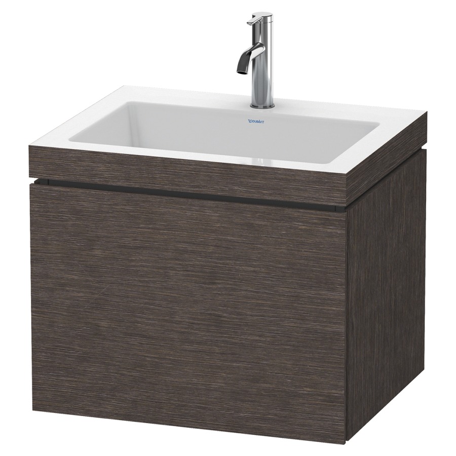 Combination de lavabo L-CUBE
C-BONDED
60,0 x 50,0 x 48,0 cm
élément à 1 tiroir
avec lavabo