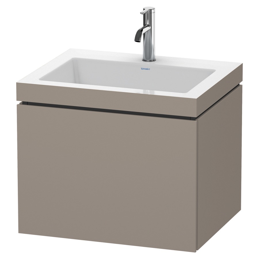 Combination de lavabo L-CUBE
C-BONDED
60,0 x 50,0 x 48,0 cm
élément à 1 tiroir
avec lavabo