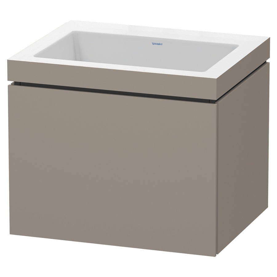 Combination de lavabo L-CUBE
C-BONDED
60,0 x 50,0 x 48,0 cm
élément à 1 tiroir
avec lavabo