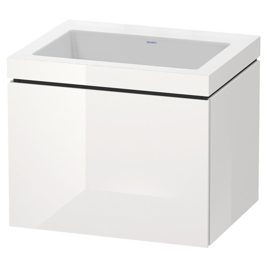 Combination de lavabo L-CUBE
C-BONDED
60,0 x 50,0 x 48,0 cm
élément à 1 tiroir
avec lavabo