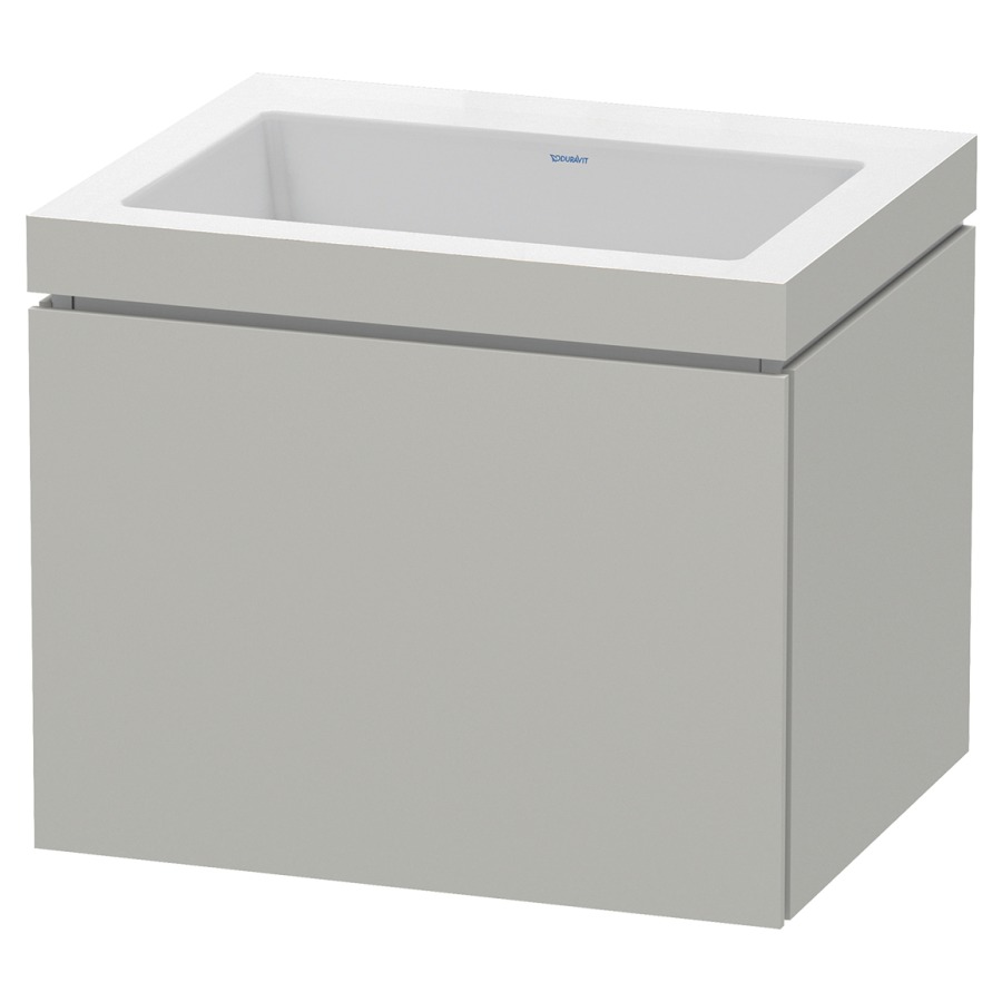Combination de lavabo L-CUBE
C-BONDED
60,0 x 50,0 x 48,0 cm
élément à 1 tiroir
avec lavabo