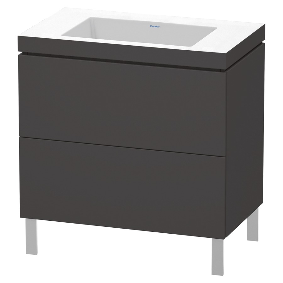 Combination de lavabo L-CUBE
C-BONDED
80,0 x 69,8 x 48,0 cm
élément à 2 tiroirs
avec lavabo
sans pieds 244 900-901