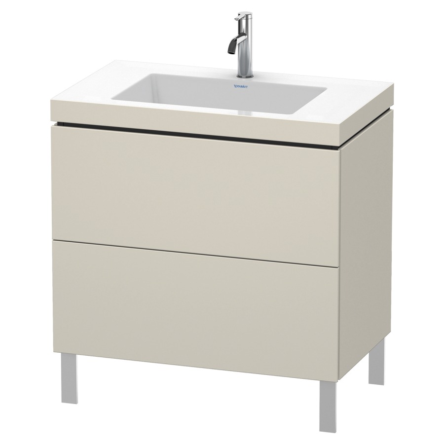 Combination de lavabo L-CUBE
C-BONDED
80,0 x 69,8 x 48,0 cm
élément à 2 tiroirs
avec lavabo
sans pieds 244 900-901