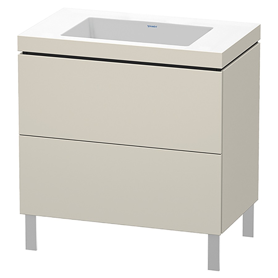 Combination de lavabo L-CUBE
C-BONDED
80,0 x 69,8 x 48,0 cm
élément à 2 tiroirs
avec lavabo
sans pieds 244 900-901